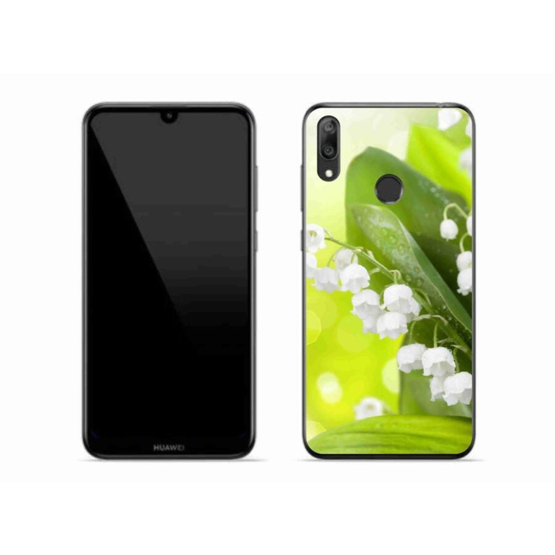 Gélový kryt mmCase na mobil Huawei Y7 (2019) - konvalinka