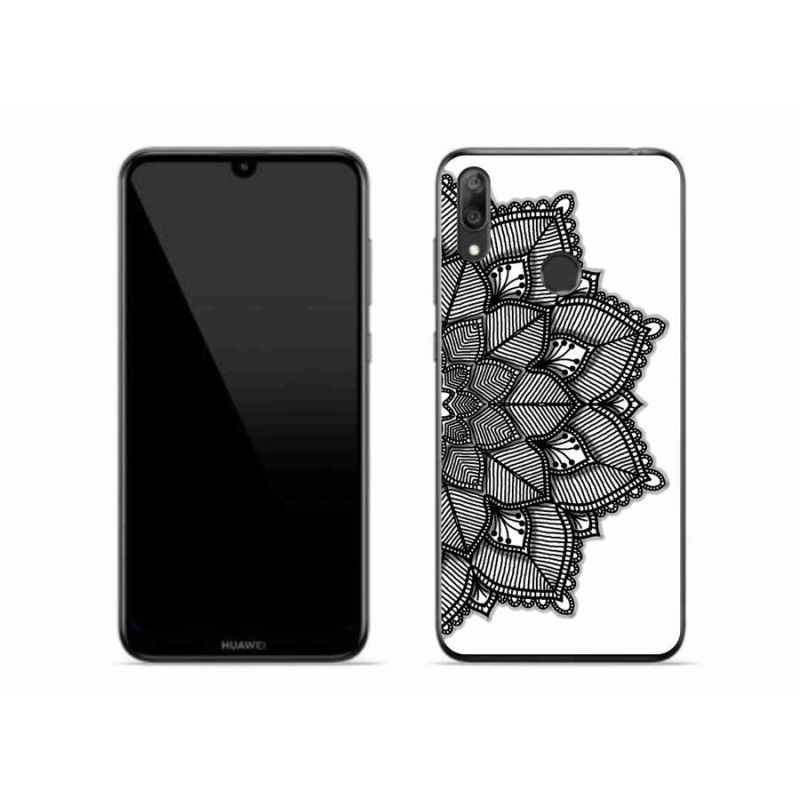 Gélový kryt mmCase na mobil Huawei Y7 (2019) - mandala