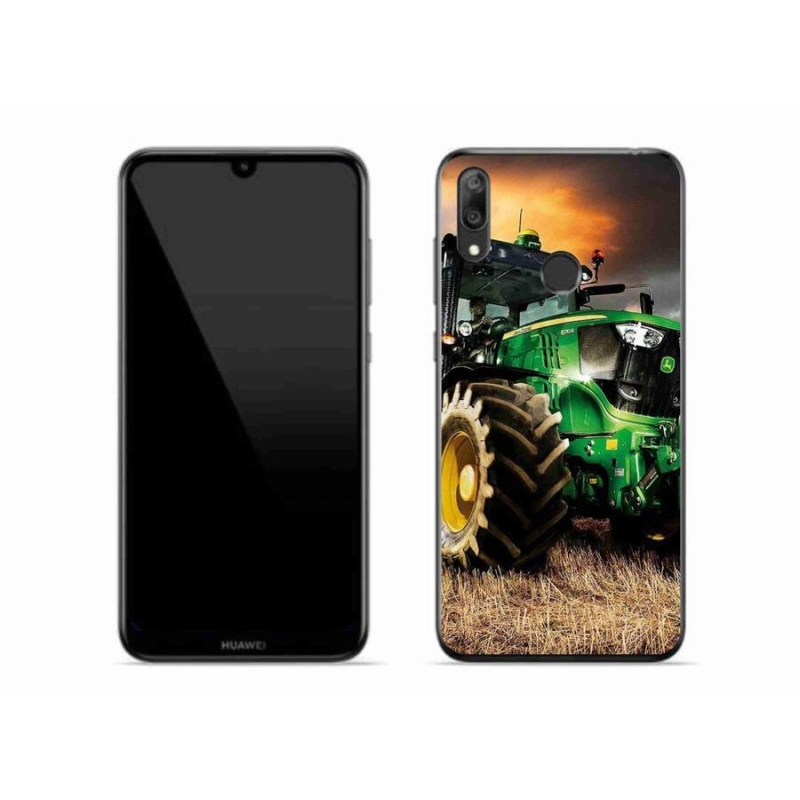 Gélový kryt mmCase na mobil Huawei Y7 (2019) - traktor