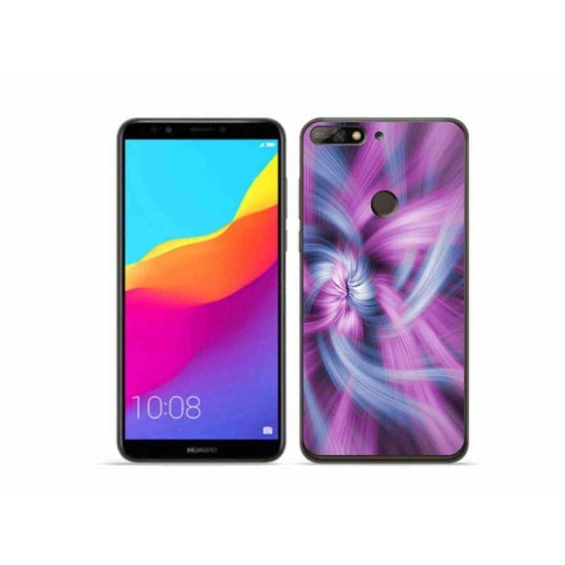 Gélový kryt mmCase na mobil Huawei Y7 Prime (2018) - abstrakt 12