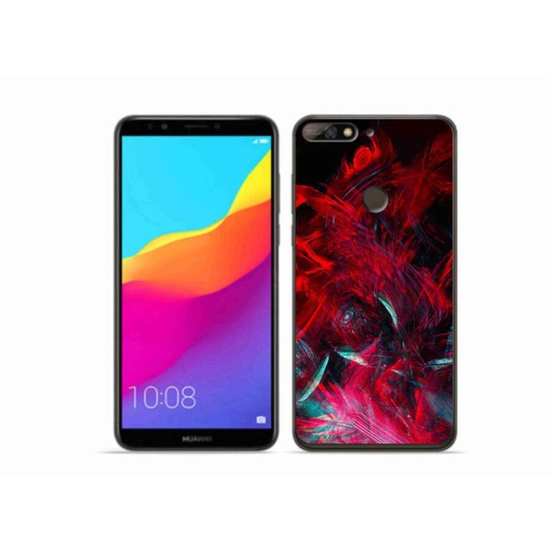 Gélový kryt mmCase na mobil Huawei Y7 Prime (2018) - abstrakt 16