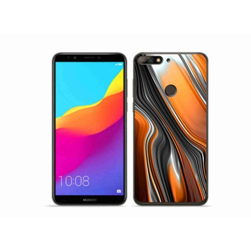 Gélový kryt mmCase na mobil Huawei Y7 Prime (2018) - abstrakt 3