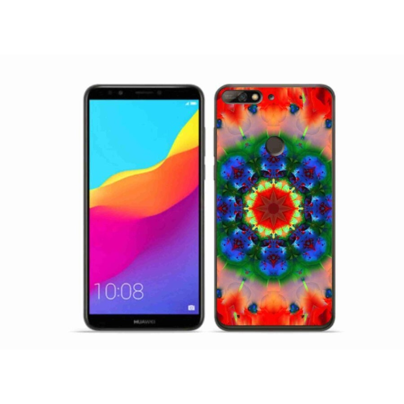 Gélový kryt mmCase na mobil Huawei Y7 Prime (2018) - abstrakt 5