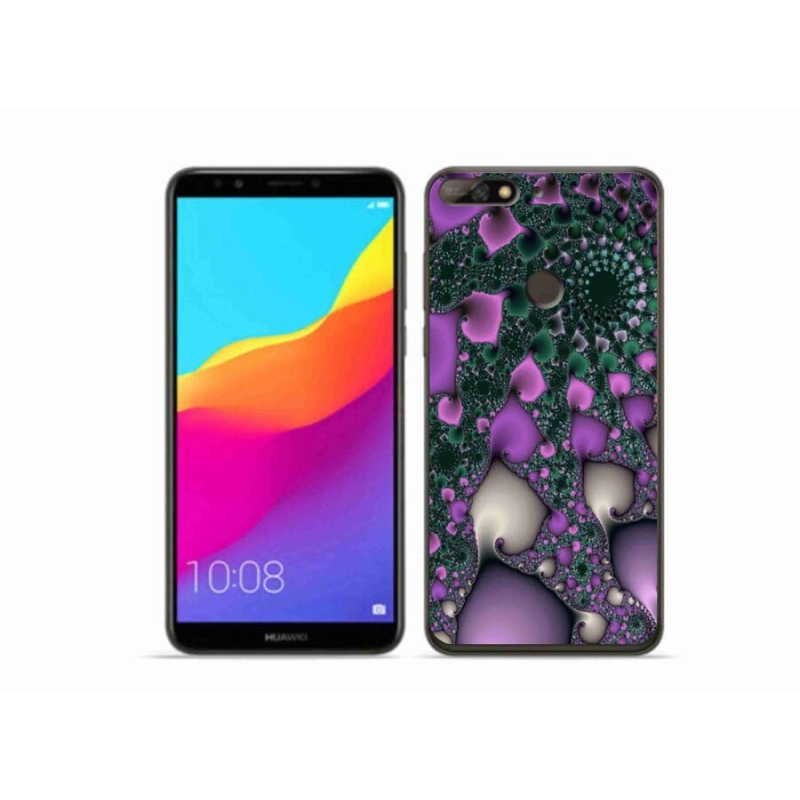 Gélový kryt mmCase na mobil Huawei Y7 Prime (2018) - abstrakt 7