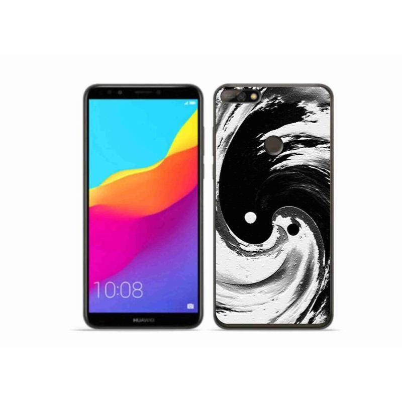 Gélový kryt mmCase na mobil Huawei Y7 Prime (2018) - abstrakt 8