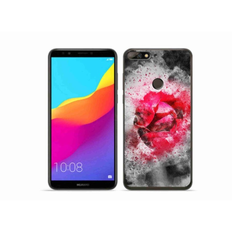 Gélový kryt mmCase na mobil Huawei Y7 Prime (2018) - abstrakt 9