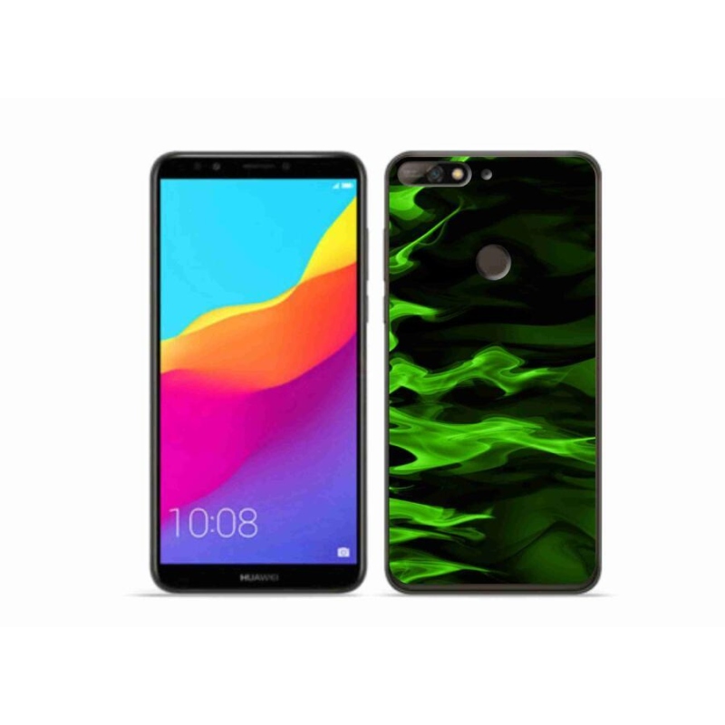 Gélový kryt mmCase na mobil Huawei Y7 Prime (2018) - abstraktné vzor 10