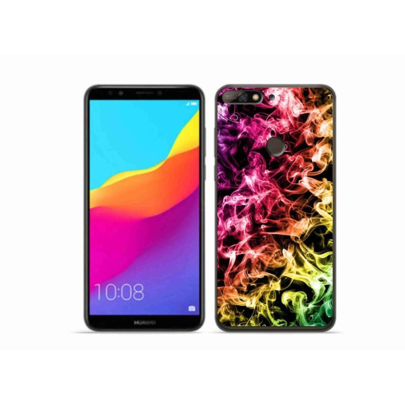 Gélový kryt mmCase na mobil Huawei Y7 Prime (2018) - abstraktné vzor 6