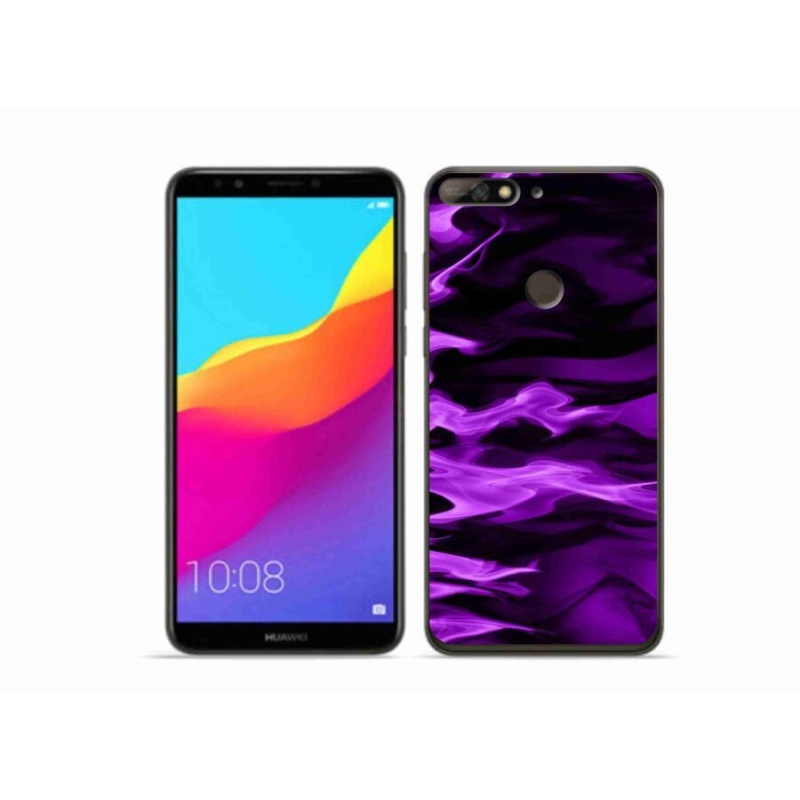 Gélový kryt mmCase na mobil Huawei Y7 Prime (2018) - abstraktné vzor 9