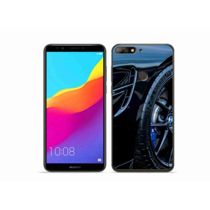 Gélový kryt mmCase na mobil Huawei Y7 Prime (2018) - auto 2