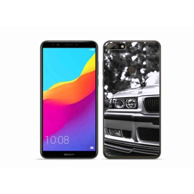 Gélový kryt mmCase na mobil Huawei Y7 Prime (2018) - auto 4