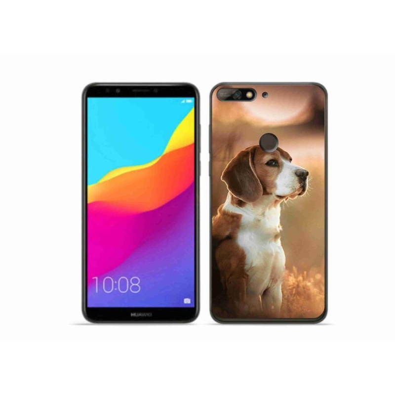 Gélový kryt mmCase na mobil Huawei Y7 Prime (2018) - bígl