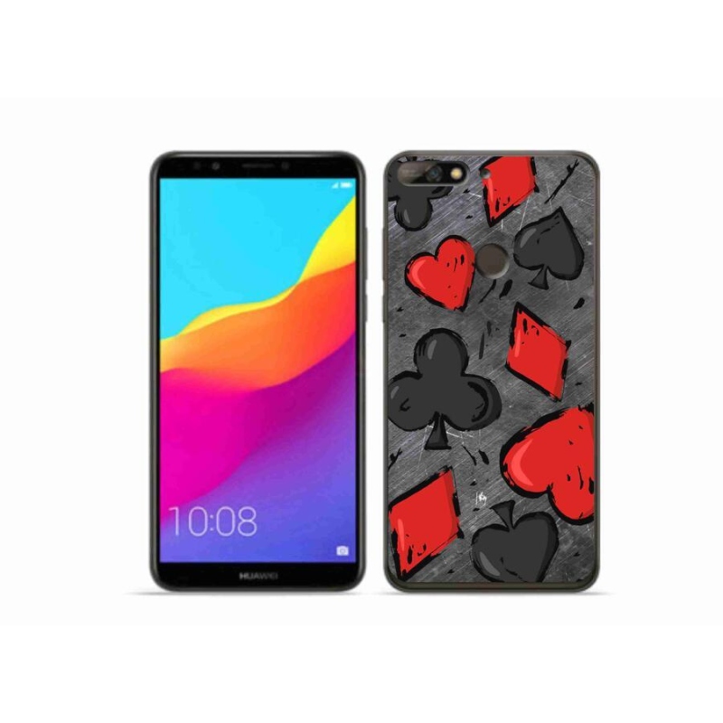 Gélový kryt mmCase na mobil Huawei Y7 Prime (2018) - karta 1