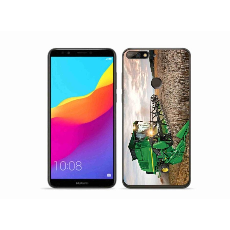 Gélový kryt mmCase na mobil Huawei Y7 Prime (2018) - kombajn