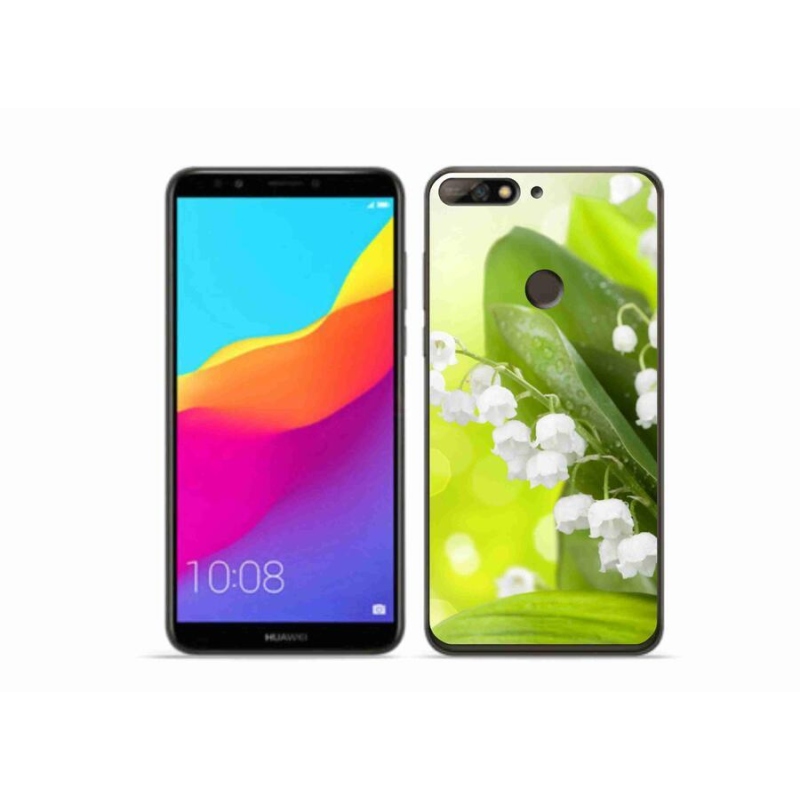 Gélový kryt mmCase na mobil Huawei Y7 Prime (2018) - konvalinka