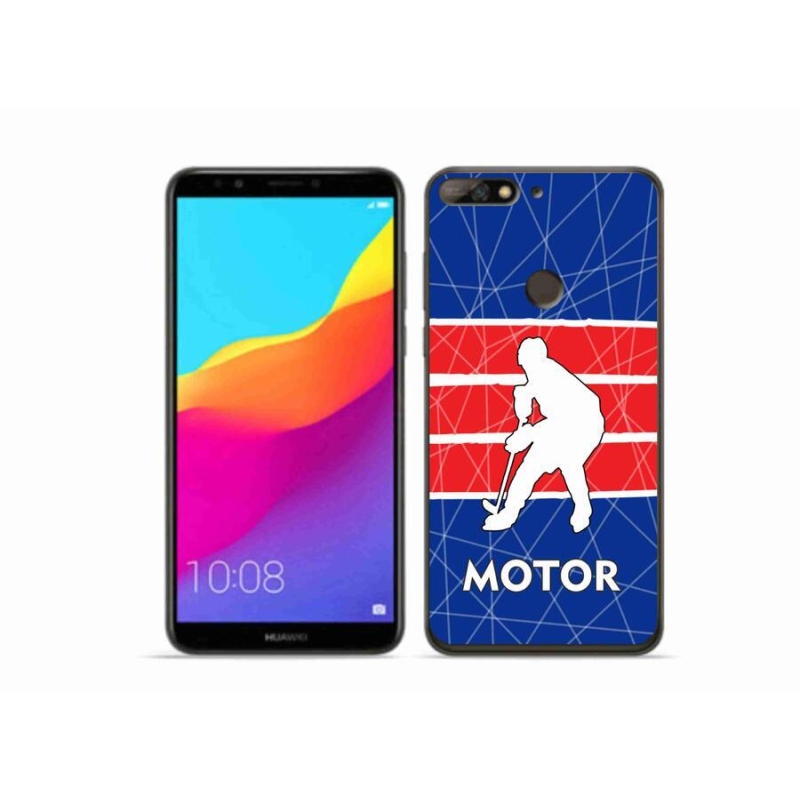 Gélový kryt mmCase na mobil Huawei Y7 Prime (2018) - Motor