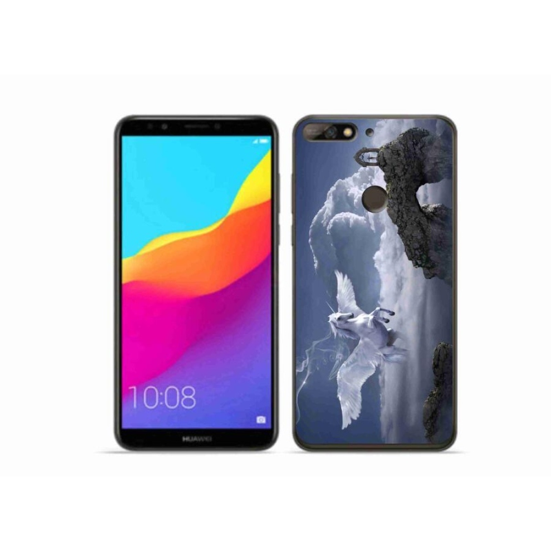 Gélový kryt mmCase na mobil Huawei Y7 Prime (2018) - pegas