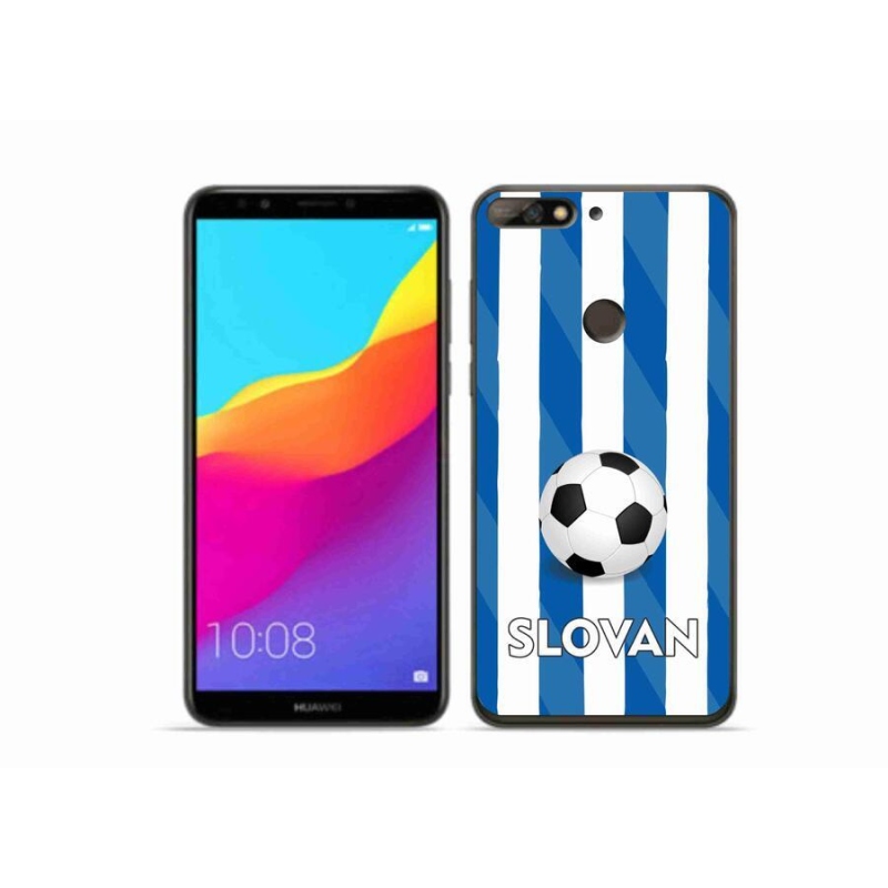 Gélový kryt mmCase na mobil Huawei Y7 Prime (2018) - Slovan