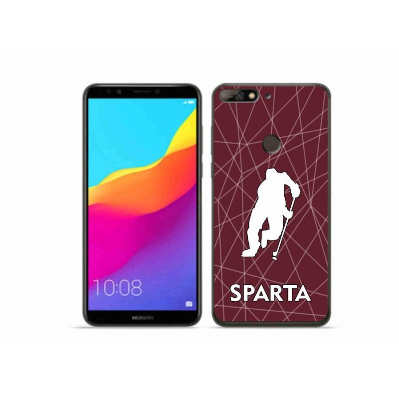 Gélový kryt mmCase na mobil Huawei Y7 Prime (2018) - Sparta