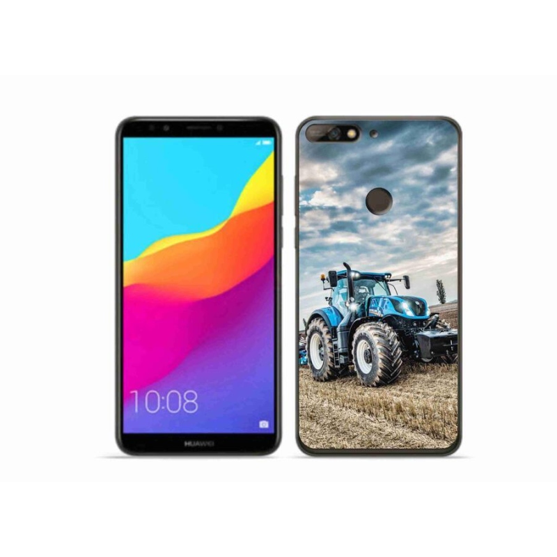 Gélový kryt mmCase na mobil Huawei Y7 Prime (2018) - traktor 2