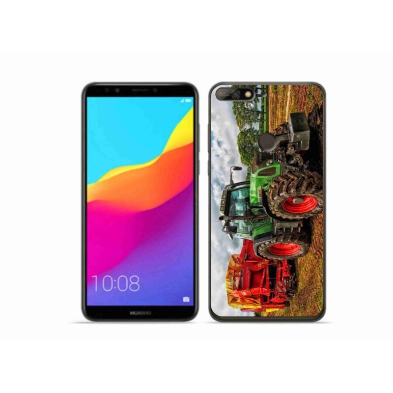 Gélový kryt mmCase na mobil Huawei Y7 Prime (2018) - traktor 4