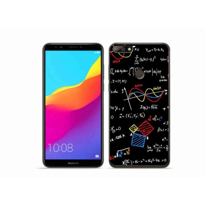 Gélový kryt mmCase na mobil Huawei Y7 Prime (2018) - vzorčeky