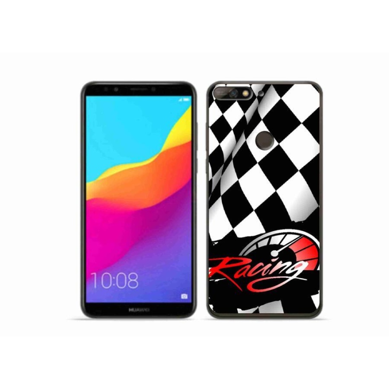 Gélový kryt mmCase na mobil Huawei Y7 Prime (2018) - pretekanie