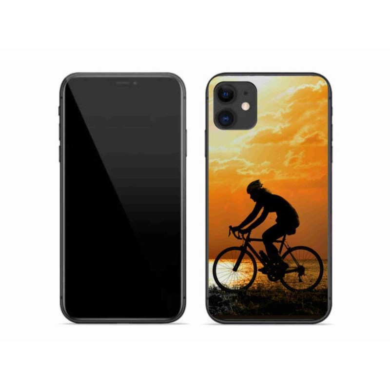 Gélový kryt mmCase na mobil iPhone 11 - cyklovýlety