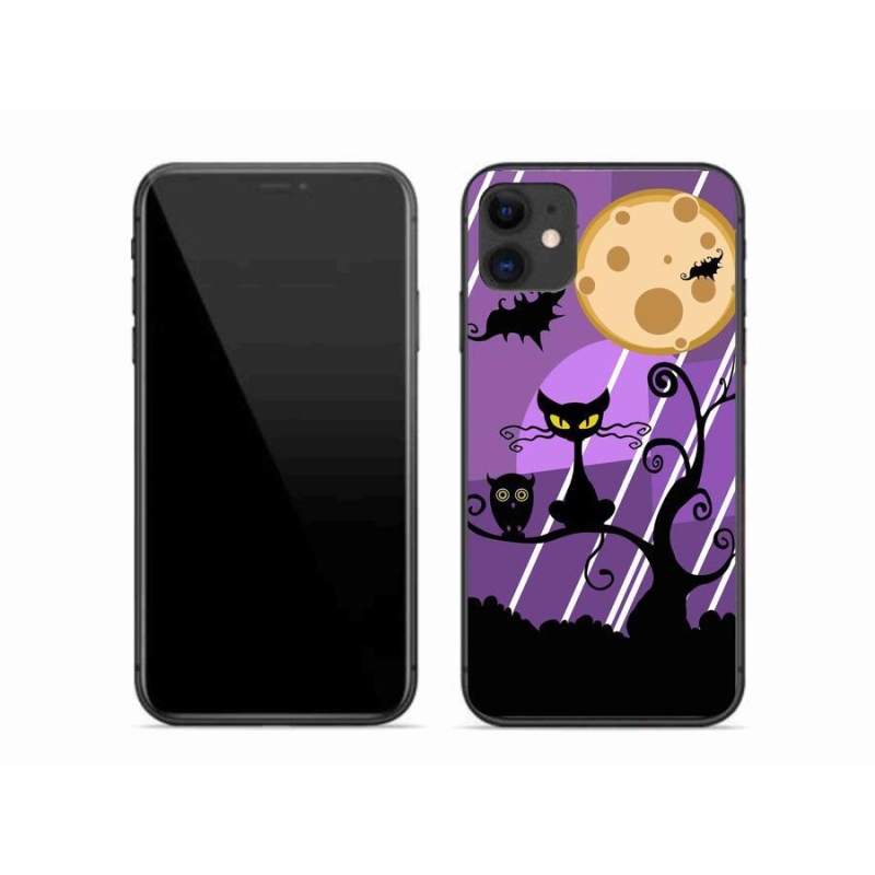 Gélový kryt mmCase na mobil iPhone 11 - halloween