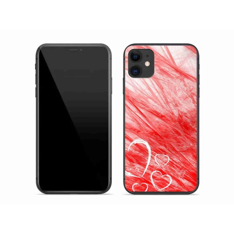 Gélový kryt mmCase na mobil iPhone 11 - heart