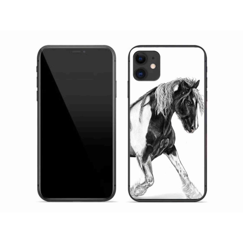 Gélový kryt mmCase na mobil iPhone 11 - kôň