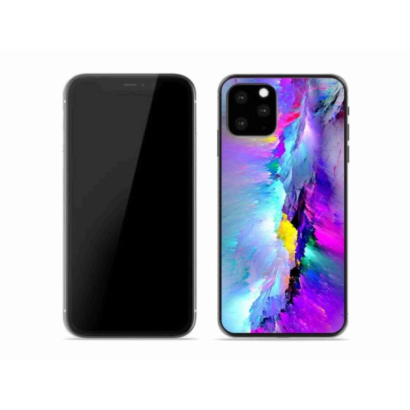 Gélový kryt mmCase na mobil iPhone 11 Pro - abstrakt