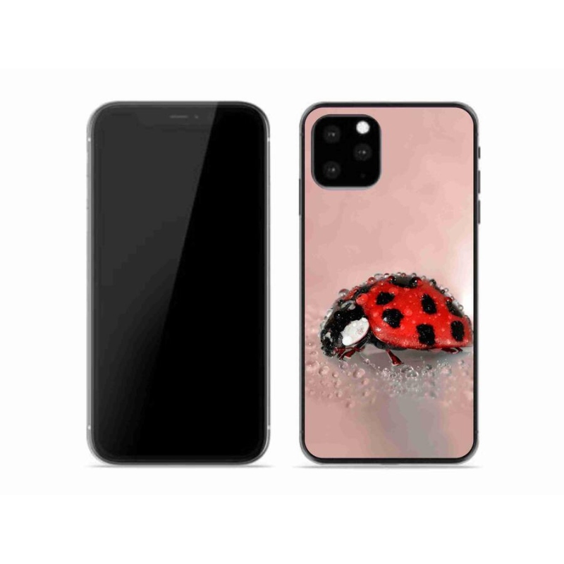 Gélový kryt mmCase na mobil iPhone 11 Pro - lienka