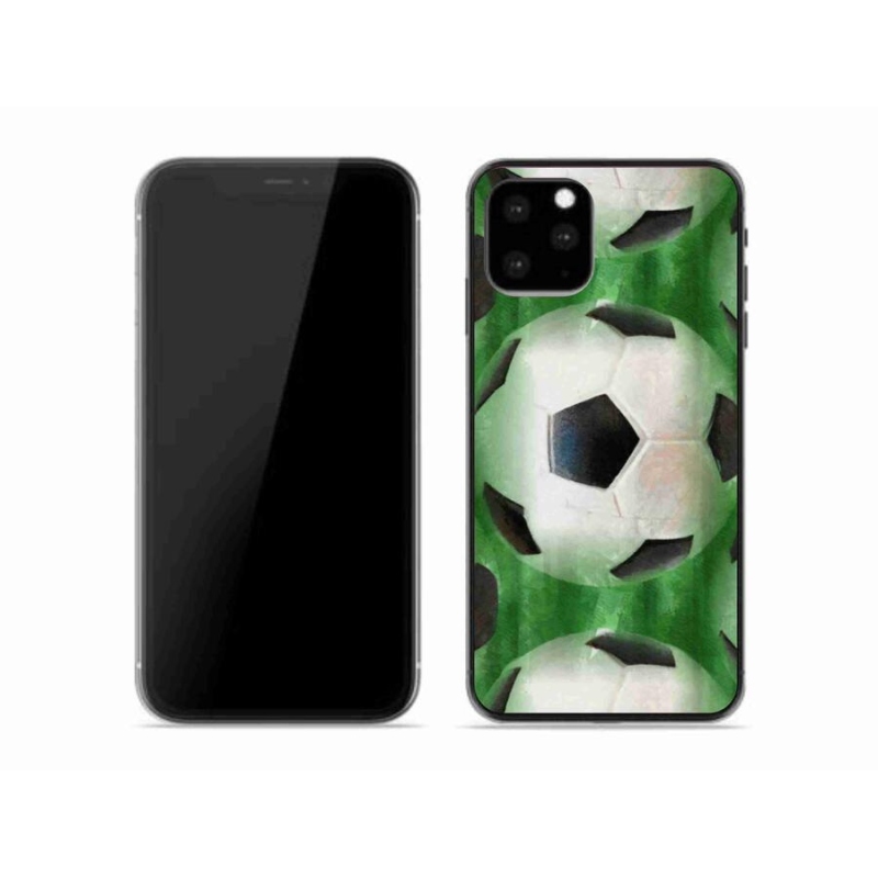 Gélový kryt mmCase na mobil iPhone 11 Pro - futbalová lopta