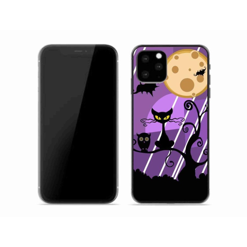 Gélový kryt mmCase na mobil iPhone 11 Pro - halloween