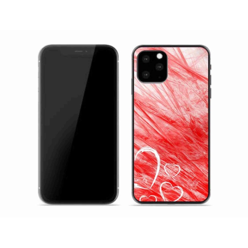 Gélový kryt mmCase na mobil iPhone 11 Pro - heart