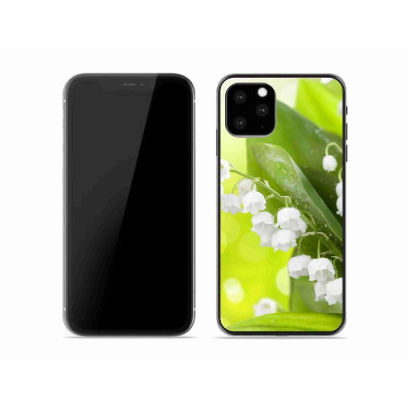 Gélový kryt mmCase na mobil iPhone 11 Pro - konvalinka