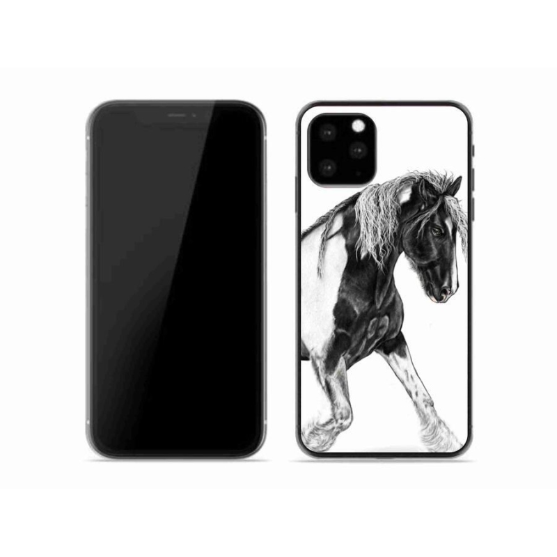 Gélový kryt mmCase na mobil iPhone 11 Pro - kôň