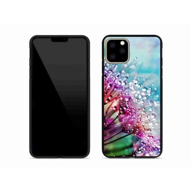 Gélový kryt mmCase na mobil iPhone 11 Pro Max - farebné kvety