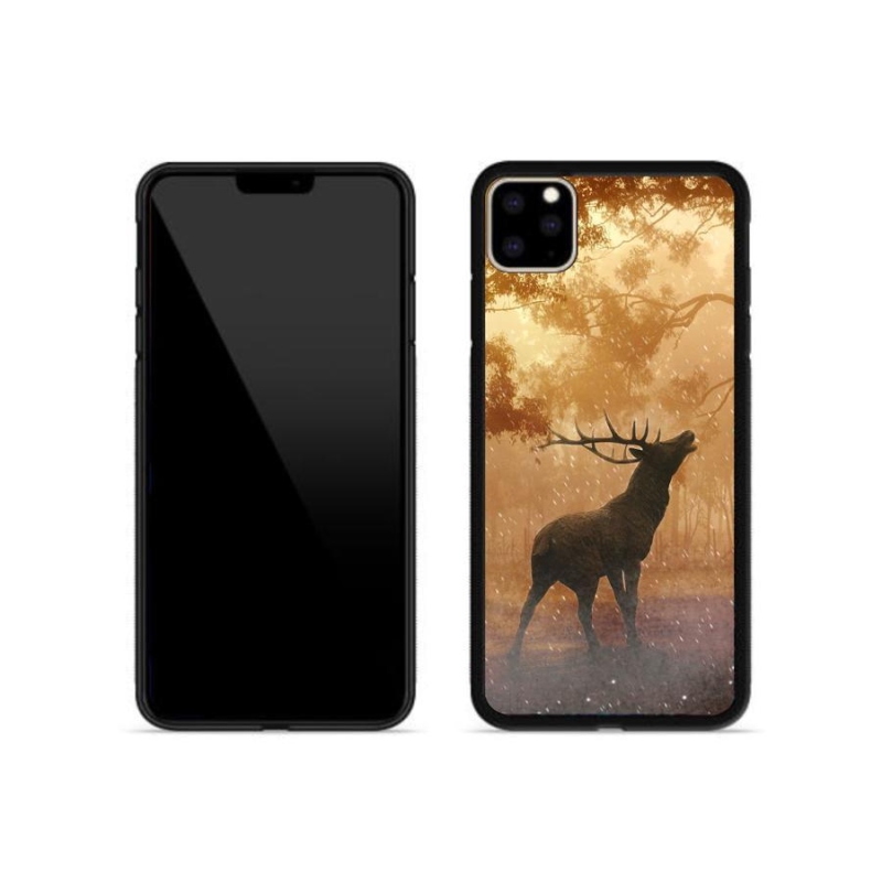 Gélový kryt mmCase na mobil iPhone 11 Pro Max - jeleň v ruji