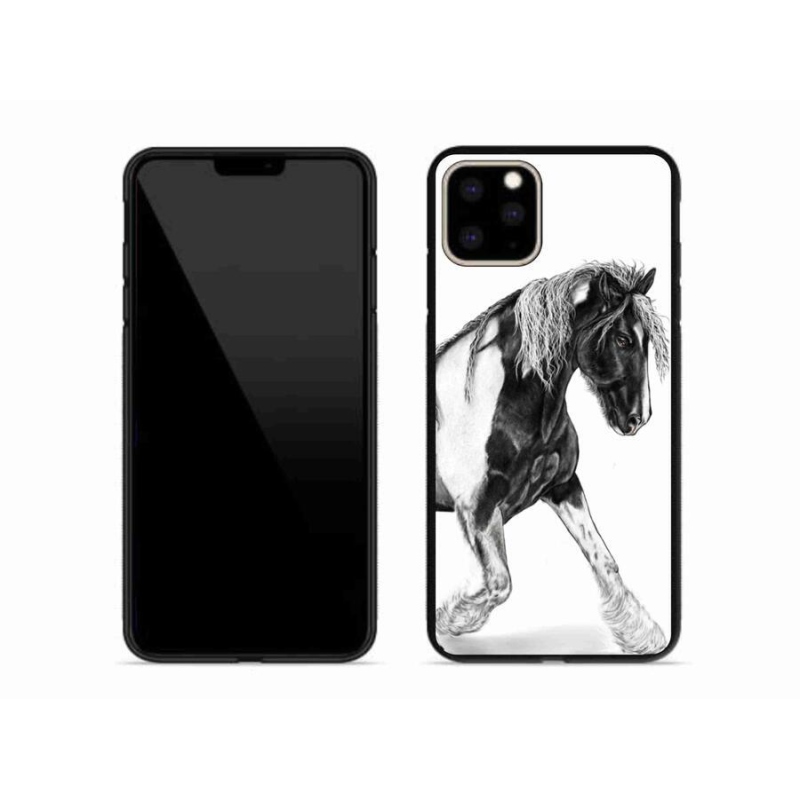 Gélový kryt mmCase na mobil iPhone 11 Pro Max - kôň