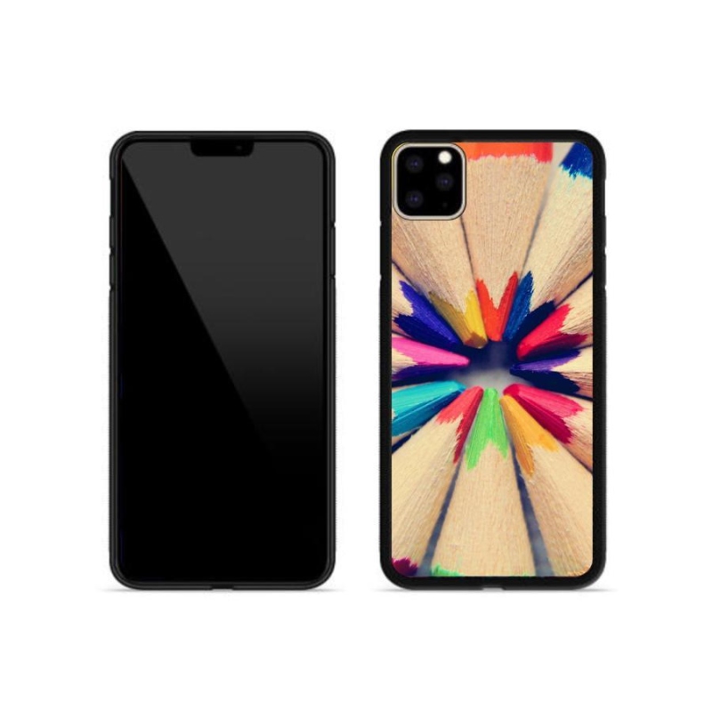 Gélový kryt mmCase na mobil iPhone 11 Pro Max - pastelky