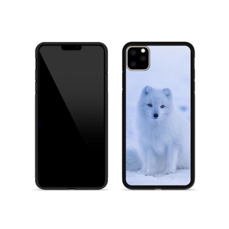 Gélový kryt mmCase na mobil iPhone 11 Pro Max - polárna líška