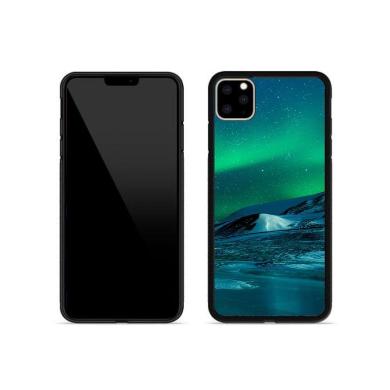 Gélový kryt mmCase na mobil iPhone 11 Pro Max - polárna žiara