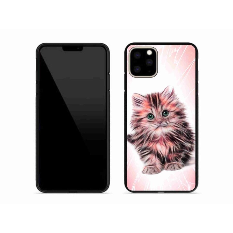 Gélový kryt mmCase na mobil iPhone 11 Pro Max - roztomilé mačiatko