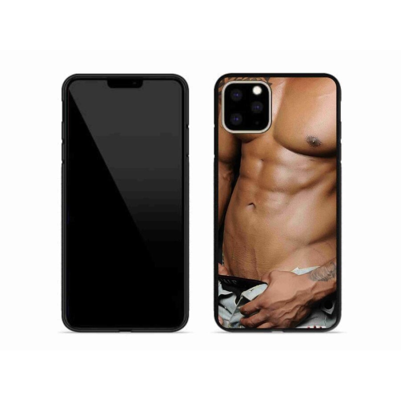 Gélový kryt mmCase na mobil iPhone 11 Pro Max - sexy muž