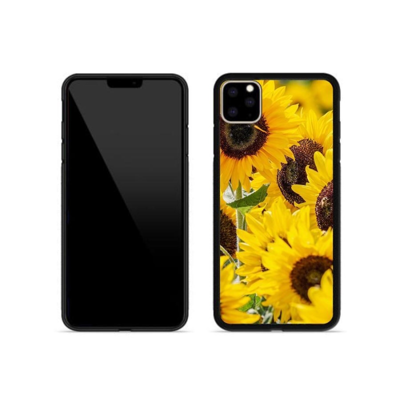 Gélový kryt mmCase na mobil iPhone 11 Pro Max - slnečnica