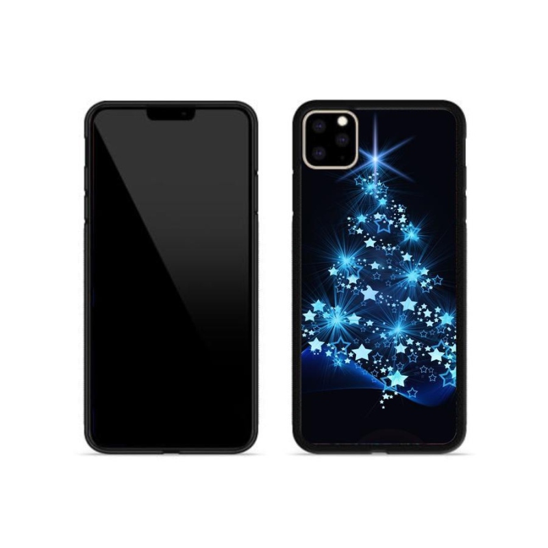 Gélový kryt mmCase na mobil iPhone 11 Pro Max - vianočný stromček