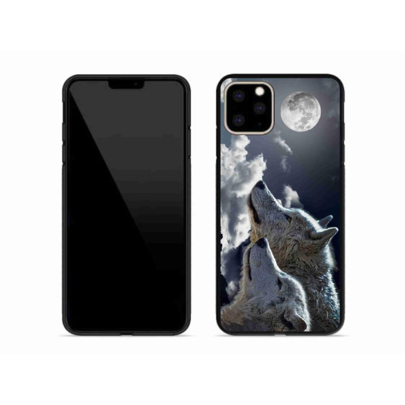 Gélový kryt mmCase na mobil iPhone 11 Pro Max - vlci