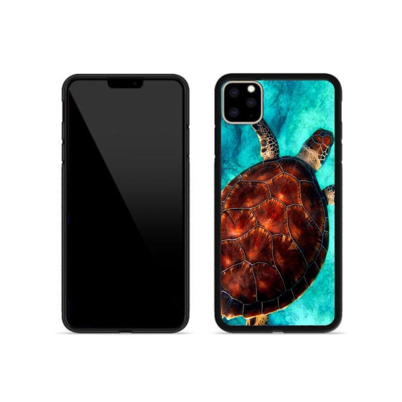 Gélový kryt mmCase na mobil iPhone 11 Pro Max - korytnačka